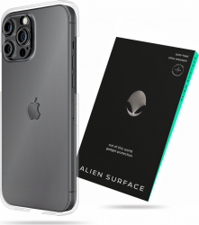 Folie Alien Surface Apple iPhone 13 Pro Max protectie spate mat laterale si camera lucios 