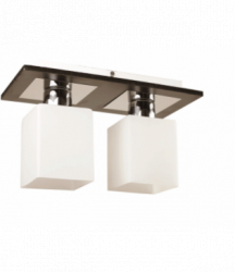 Plafoniera Andra Wenge 2xE27 60W 