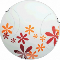 Plafoniera Dahlia 2xE27 60W 