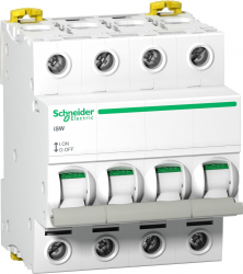 Separator sarcina tetrapolar 4 module 63A 4p ISW 415V SMTA9S65463 Schneider smartsistem