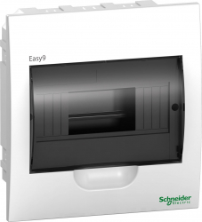 Tablou electric incastrat cofret aplicat 8 module usa transparenta SMTEZ9E108S2F Schneider smartsistem 