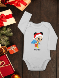 Body Copii Personalizat Bumbac - Craciun 2 