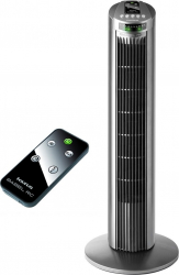Ventilator Taurus Babel RC 45W 3 viteze Display LED Gri Negru metalizat 