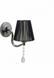Aplica Equinox Negru 1xE27 60W 