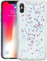 Husa Diamond Case compatibila cu Huawei P40 Lite Transparenta ATX-BBL3053 