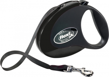 Lesa Flexi Style Banda M 5 m/25 kg Negru 12390 