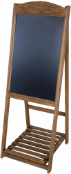 Panou stradal RAKI meniu restaurant fast-food cafenele hoteluri 41x41xh112cm cafea 