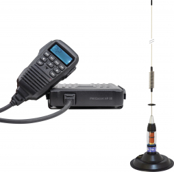 Statie radio CB PNI Escort HP 55 ASQ + Antena CB PNI ML70 70 cm 