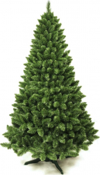 Brad Artificial de Craciun Kentucky Verde cu Ramuri Ascutite 220cm 