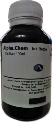 Pachet Flacon Cerneala AlphaChem Compatibil Canon 2x100ml CLI-551BK Negru 
