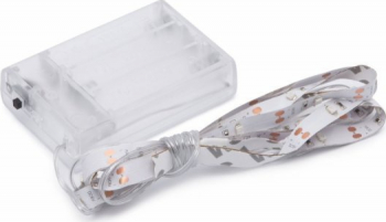 Banda led rgb cu baterii 30 leduri lungime 1.8m baterii 3xAAA SMT55885 smartsistem 
