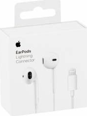 Casti originale Apple cu microfon pentru iPhone conector Lightning alb BBL034