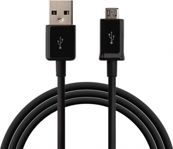 Cablu Samsung ECB-DU4EBE USB Tip A tata la MicroUSB tata lungime 1.5 m negru