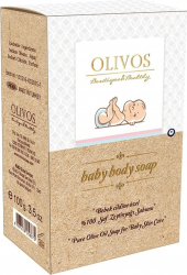 Sapun natural pentru bebelusi cu ulei de masline 100 Olivos 100 g 