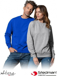 Tricou cu maneca lunga unisex ST4000 80bumbac + 20 poliester Gri XS 