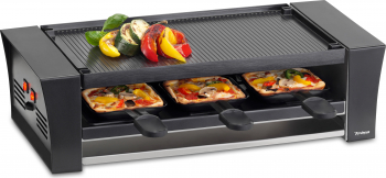 Aparat preparare pizza Trisa Pizza Raclette 7583.4212 1500 W Negru 