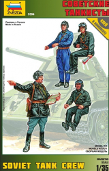 Masina ZVEZDA 1 35 Soviet Tank Crew - 4 figures 1 35 