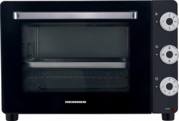 Cuptor electric Heinner HCE-K28BK 1500W 28L 4 functii gatire Negru 