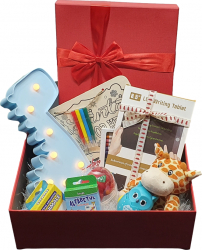 Gift Box copii 10+ piese 3 Ani fete 