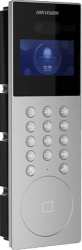 Panou exterior videointerfon TCP/IP pentru blocuri si spatii birouri control acces integrat card si DETECTIE FACIALA - HIKVISION - 
