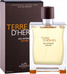 Apa de Parfum Hermes Terre dHermes Eau Intense Vetiver Barbati 100 ml 