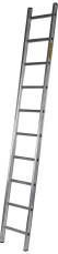 Scara simpla aluminiu 1x9 trepte lungime max 2.44 m fabricata in UE