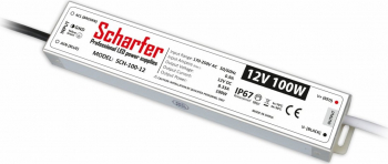 Sursa de alimentare profesionala rezistenta la apa ip67 12v 100 watt SMTSCH-100-12 Scharfer smartsistem 
