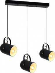 Pendul Catia 3XE27 negru Oktay 