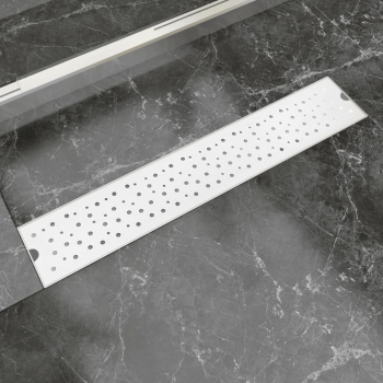 vidaXL Rigola dus liniara model bule otel inoxidabil 630 x 140 mm