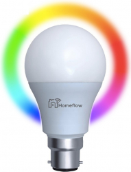 Bec inteligent LED Wireless Homeflow B-5006 B22 9W 806lm RGB dimabil 