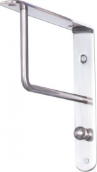 Consola suport raft inox satinat 2 