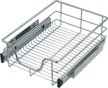 Cos metalic extractibil pentru corp de mobilier de 450 mm latime