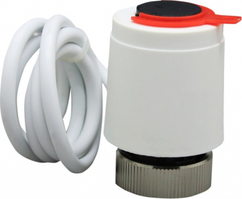 Actuator termic normal inchis BeOk - RZ-AV230-NC normal inchis 2W Alb 