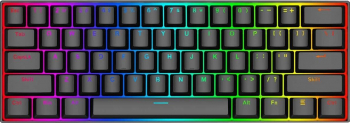 Tastatura Gaming Mecanica Redragon Dragonborn iluminare RGB switch-uri rosii Negru 