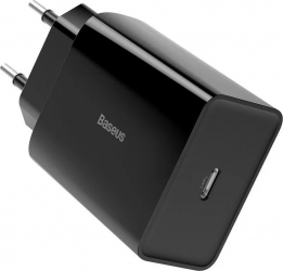Incarcator retea Baseus Speed Mini Quick Charge 20W 1 x USB Type-C 5V3A max Negru 