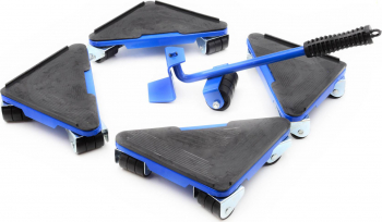 Role pentru mutarea mobilierului 300 kg 5 elemente GEKO G29800 