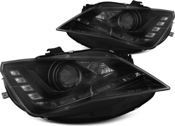 Faruri DRL SEAT IBIZA 6J 2012-2015 Black Design LPSE30
