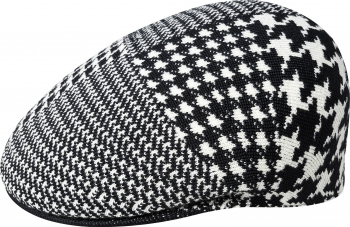 Basca Kangol Abstract Houndstooth 504 Negru 