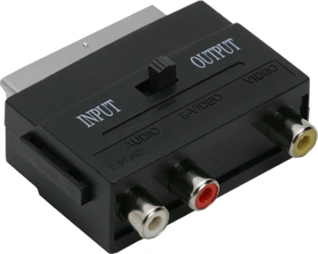 Adaptoare EURO / RCAsoclu 3 RCA-fisa EURO-SCART