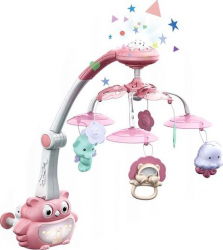 Carusel muzical cu proiector si telecomanda Dream World 