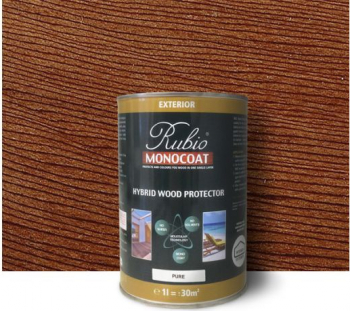 Ulei lemn exterior Rubio RMC Hybrid Wood Protector Pure - Traditional 1L 