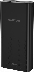 Baterie Externa CANYON PB-2001 20000mAh Li-poly Neagra 