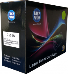 Toner EASY PRINT compatibil Q7551A 6500 pag pentru HP LJ P3005/P3004/M3027/M3035 