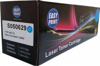 Toner EASY PRINT cyan compatibil S050629 2500 pag pentru Epson Aculaser C2900 