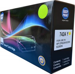Toner EASY PRINT galben compatibil CE742A 7300 pag pentru HP LJ CP5225/CP5225n/CP5225dn 