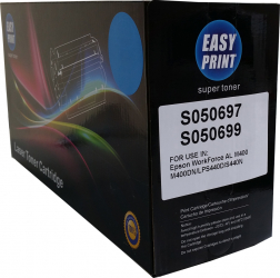 Toner EASY PRINT negru compatibil S050697/S050699 23700 pag pentru Epson Workforce AL-M400 LP-S440 
