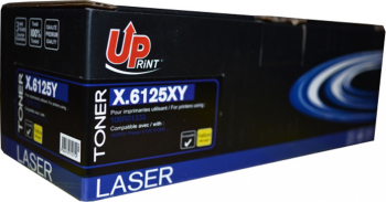 Toner XLT6125YUP yellow 1000 pag compatibil 106R01333 pentru Xerox Phaser 6125/ 6125n/ 6125nv 