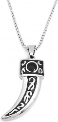 Lant Pandantiv Tribal Colt Dinte Inox PersonalStyle 