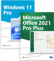 Pachet Windows 11 Pro si Office 2021 Pro Chei activare TELEFONICA 