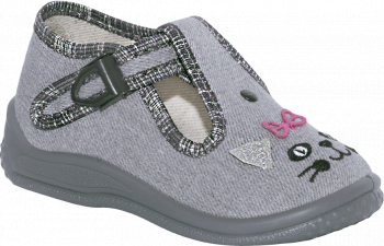 Pantofi bumbac Cat Grey mar.19 